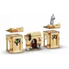 LEGO Harry Potter rinkinys Hogvartso pirmoji skraidymo pamoka 76395 su Harry ir Draco minifigūrėlėmis