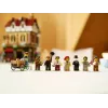 LEGO Icons statybinis rinkinys 10350 Tudor kampinis namas – 3 266 detalės, 8 minifigūrėlės, amžius 18+, 260×250×310 mm
