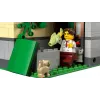 LEGO Icons statybinis rinkinys 10350 Tudor kampinis namas – 3 266 detalės, 8 minifigūrėlės, amžius 18+, 260×250×310 mm