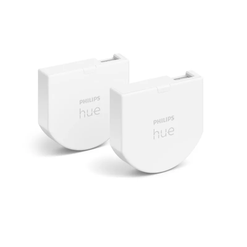 Philips Hue sieninio jungiklio modulis 2 vnt., belaidis, baltas, IP20