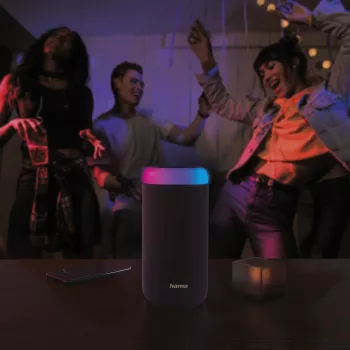 Nešiojamas garsiakalbis Hama Shine 2.0 stereo, juodas, 30 W