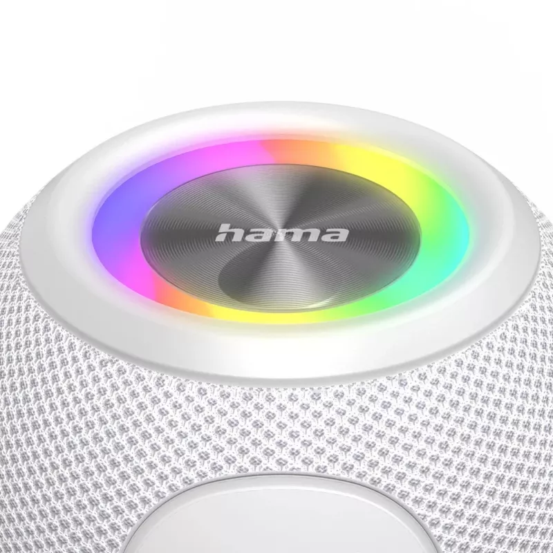 Hama 00188238 nešiojamas / vakarėlių garsiakalbis Mono baltas 5 W