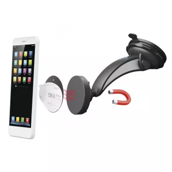 Pasyvus laikiklis Hama Magnet 00201512 Juodas Mobiliesiems telefonams / Išmaniesiems telefonams