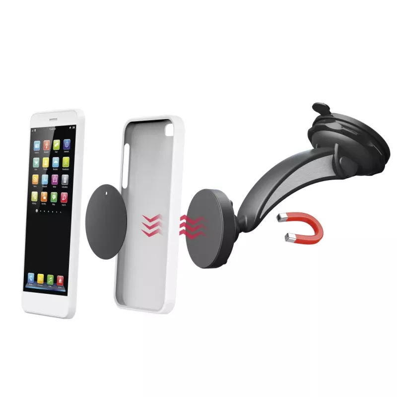 Pasyvus laikiklis Hama Magnet 00201512 Juodas Mobiliesiems telefonams / Išmaniesiems telefonams