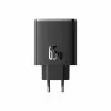 Greitasis įkroviklis Baseus Cube Pro 65W — 3 prievadai (2×USB-C, 1×USB-A), 110–240V, AC, universalus, juodas, 0,154 kg