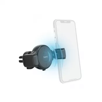 Hama FC10 Flex-Set Smartphone automobilinis belaidis greitasis kroviklis su laikikliu, antracitas