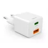 Hama 00201991 greitasis sieninis USB-C ir USB-A įkroviklis 20 W baltas