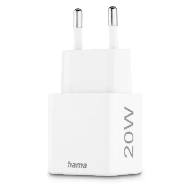 Hama 00201991 greitasis sieninis USB-C ir USB-A įkroviklis 20 W baltas