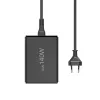 Hama 00201978 greitasis įkroviklis nešiojamam kompiuteriui, išmaniajam telefonui, planšetei, maitinimo blokui, juodas, 140 W, 3×USB-C, patalpoms