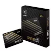 SSD 2.5 colio SATA III MSI SPATIUM S270 480GB — 3D NAND, 450 MB/s rašymas