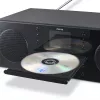 Nešiojamas CD grotuvas Hama DIR1570CBT, juoda/pilka