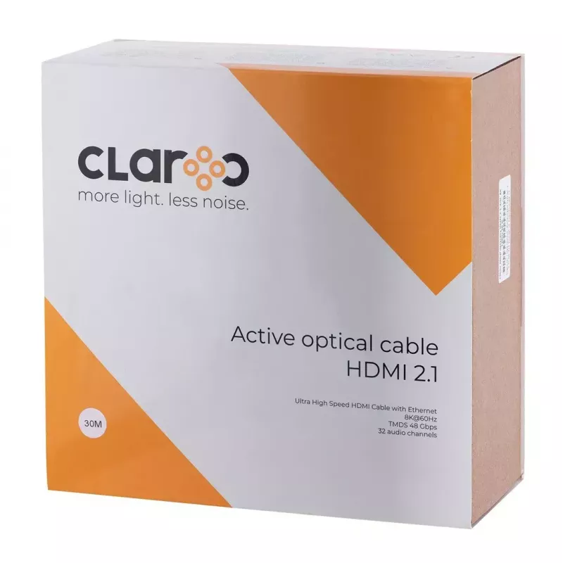 HDMI laidas claroc FEN-HDMI-21-30M — 30 m, HDMI 2.1, 8K 120Hz palaikymas