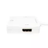 Vaizdo kabelio adapteris LogiLink CV0045A 0,15 m Baltas