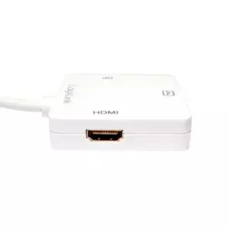 Vaizdo kabelio adapteris LogiLink CV0045A 0,15 m Baltas