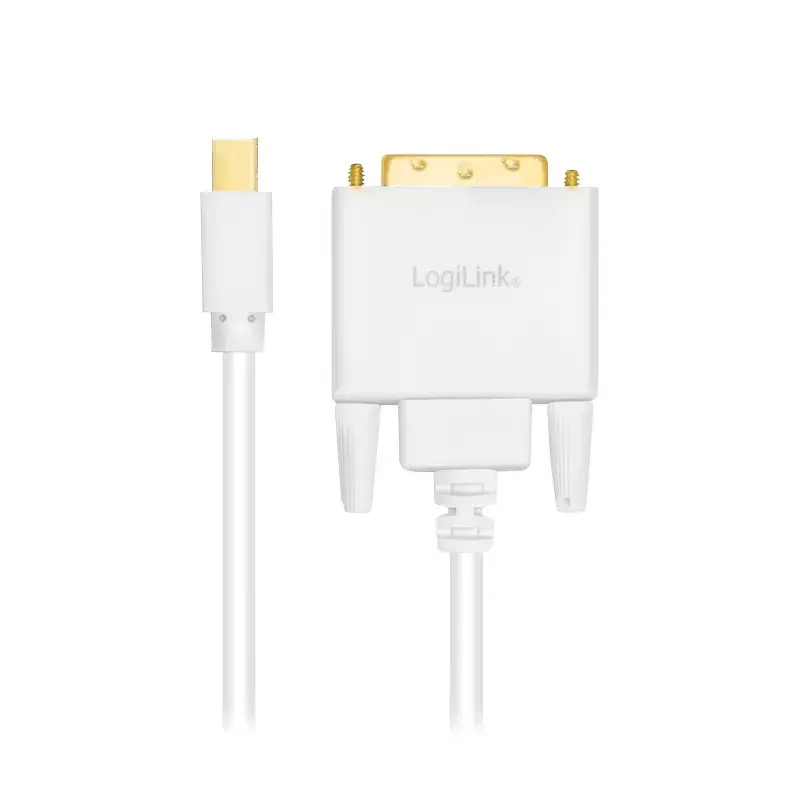 Adapterio laidas LogiLink CV0137 Mini DisplayPort į DVI 1,8 m baltas