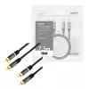 Garso laidas LogiLink CA1208 7,5 m 2 x RCA juodas