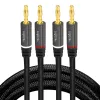 Audio kabelis LogiLink CA1211 5m 2x Banana juodas