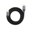 DisplayPort laidas Unitek C1626GY01-2M, DisplayPort 2.1 vyriškas–vyriškas, 2 m, 80 Gbit/s, 16K@60Hz, 4K@240Hz, HDR, HDCP 2.2