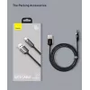 USB laidas Baseus CASX020001 1 m USB A USB C juodas