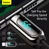 USB laidas Baseus CASX020001 1 m USB A USB C juodas