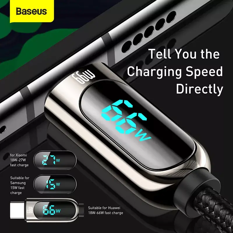 USB laidas Baseus CASX020001 1 m USB A USB C juodas