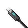 USB laidas Baseus CASX020001 1 m USB A USB C juodas