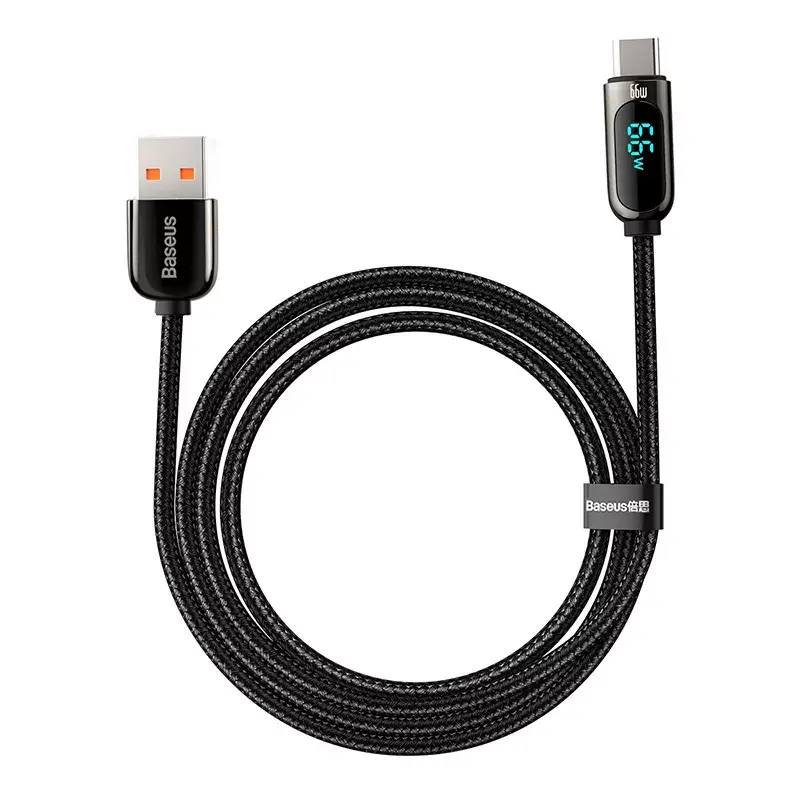 USB laidas Baseus CASX020001 1 m USB A USB C juodas