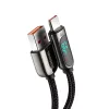 USB laidas Baseus CASX020001 1 m USB A USB C juodas