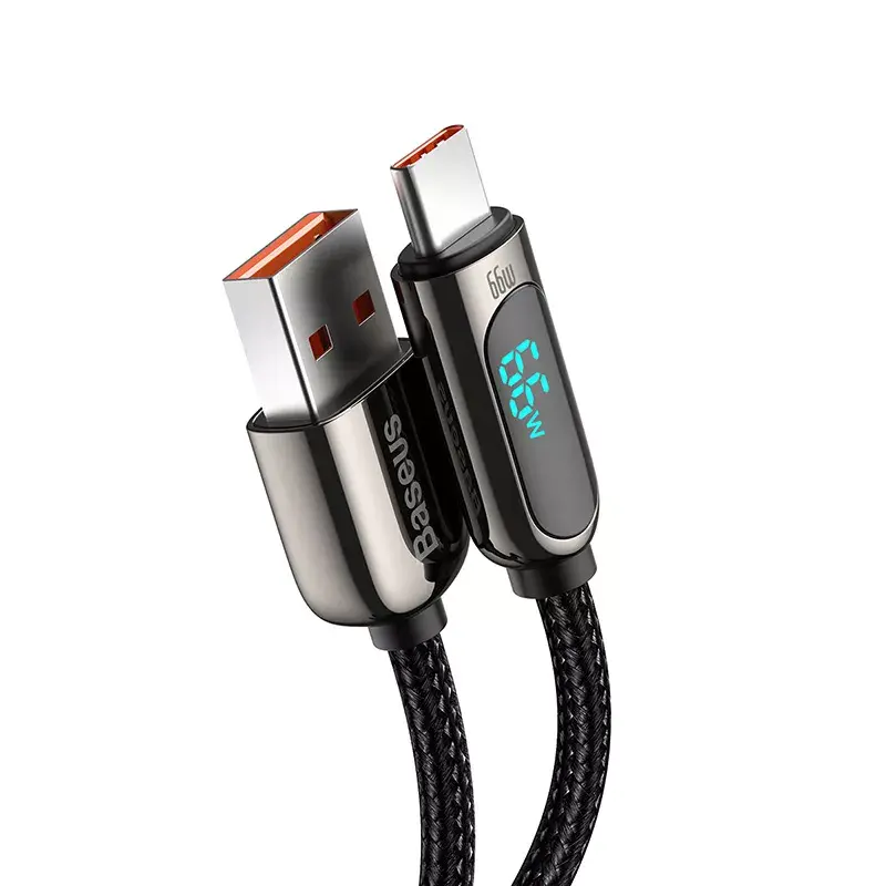 USB laidas Baseus CASX020001 1 m USB A USB C juodas