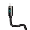 USB laidas Baseus CASX020001 1 m USB A USB C juodas