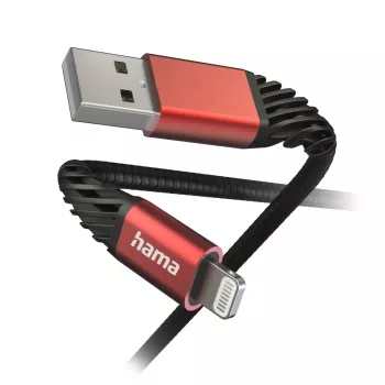 Hama Extreme Lightning – USB A laidas 1,5 m 2,4 A