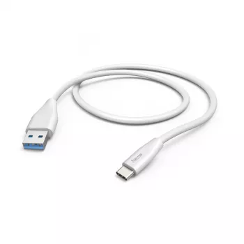 Hama 00201596 USB laidas USB 2.0 1.5 m USB A USB C Baltas