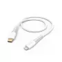 Laidas Lightning Hama 00201603 1,5 m Baltas 3 A USB C