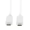 USB laidas LogiLink CU0131 USB 3.2 Gen 2 1 m USB-C baltas