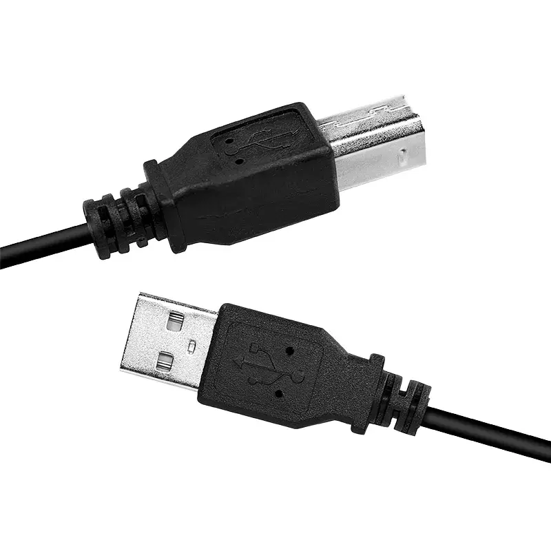 USB kabelis LogiLink CU0008B 3 m USB A – USB B juodas