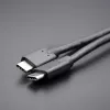 USB-C laidas Qoltec 52352 2,5 m USB 3.2 Gen 1 juodas