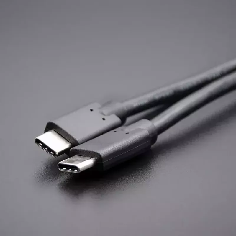 USB-C laidas Qoltec 52352 2,5 m USB 3.2 Gen 1 juodas