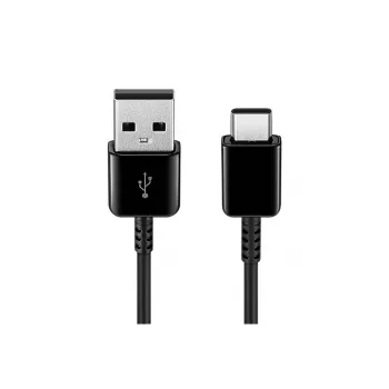 USB laidas Samsung EP-DG930 1,5 m USB A į USB C juodas
