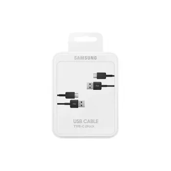 USB laidas Samsung EP-DG930 1,5 m USB A į USB C juodas