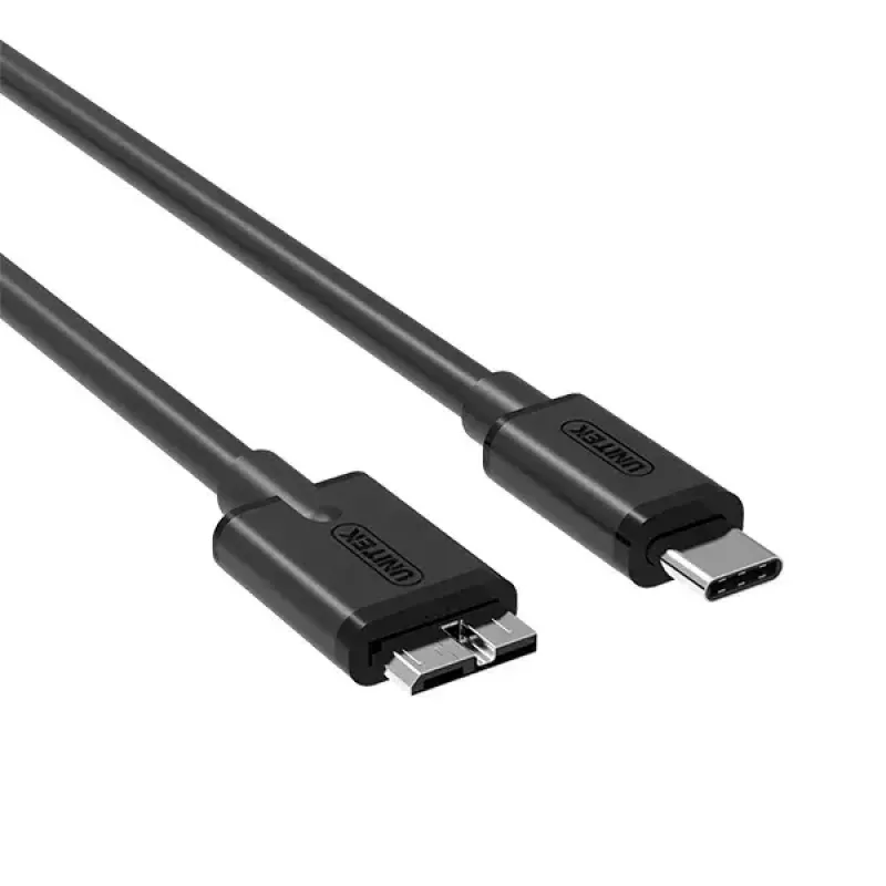 USB laidas UNITEK Y-C475BK USB 3.2 Gen 1 1m USB-C Micro-USB B juodas