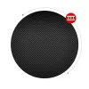 Kampinis žaidimų stalas Huzaro Hero 6.3 Black L formos anglies pluošto viršus 1540×1170×740 mm