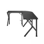 Kampinis žaidimų stalas Huzaro Hero 6.3 Black L formos anglies pluošto viršus 1540×1170×740 mm