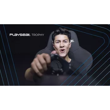 Universali žaidimų kėdė Playseat Trophy su apmušta sėdyne Juoda