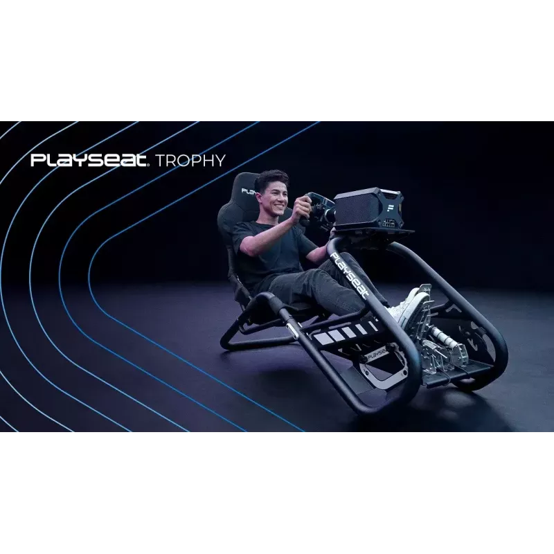 Universali žaidimų kėdė Playseat Trophy su apmušta sėdyne Juoda