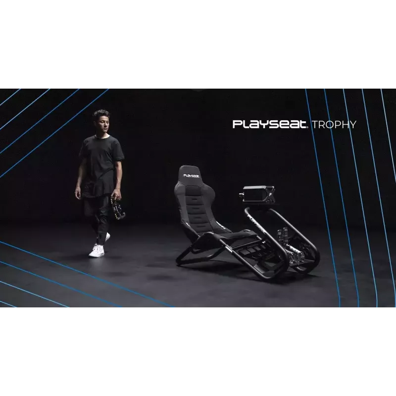 Universali žaidimų kėdė Playseat Trophy su apmušta sėdyne Juoda