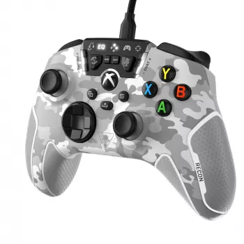Turtle Beach Recon pilka, balta laidinis žaidimų pultas USB analoginis / skaitmeninis PC, Xbox, Xbox One, Xbox Series S, Xbox Series X