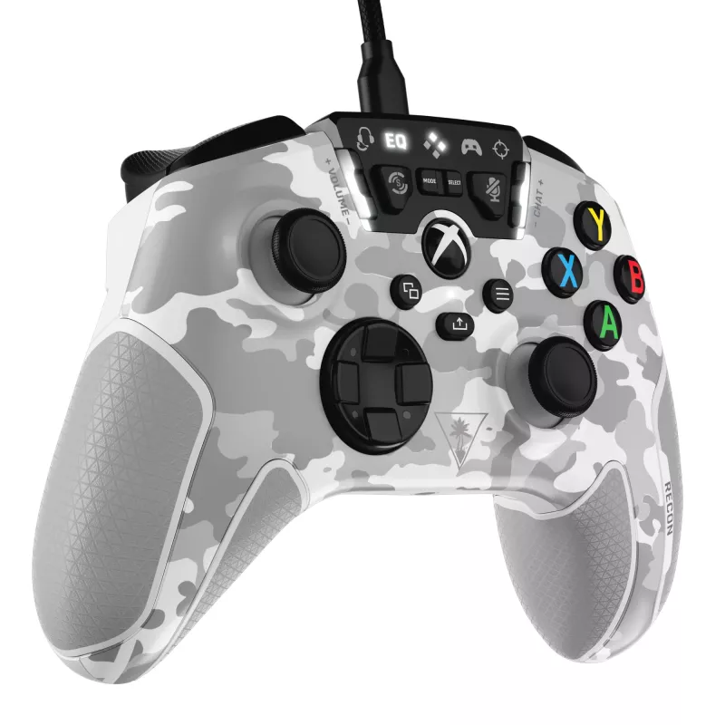 Turtle Beach Recon pilka, balta laidinis žaidimų pultas USB analoginis / skaitmeninis PC, Xbox, Xbox One, Xbox Series S, Xbox Series X