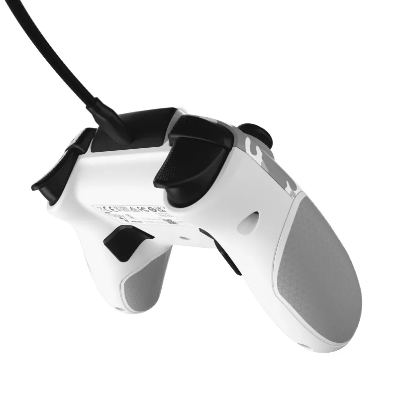 Turtle Beach Recon pilka, balta laidinis žaidimų pultas USB analoginis / skaitmeninis PC, Xbox, Xbox One, Xbox Series S, Xbox Series X