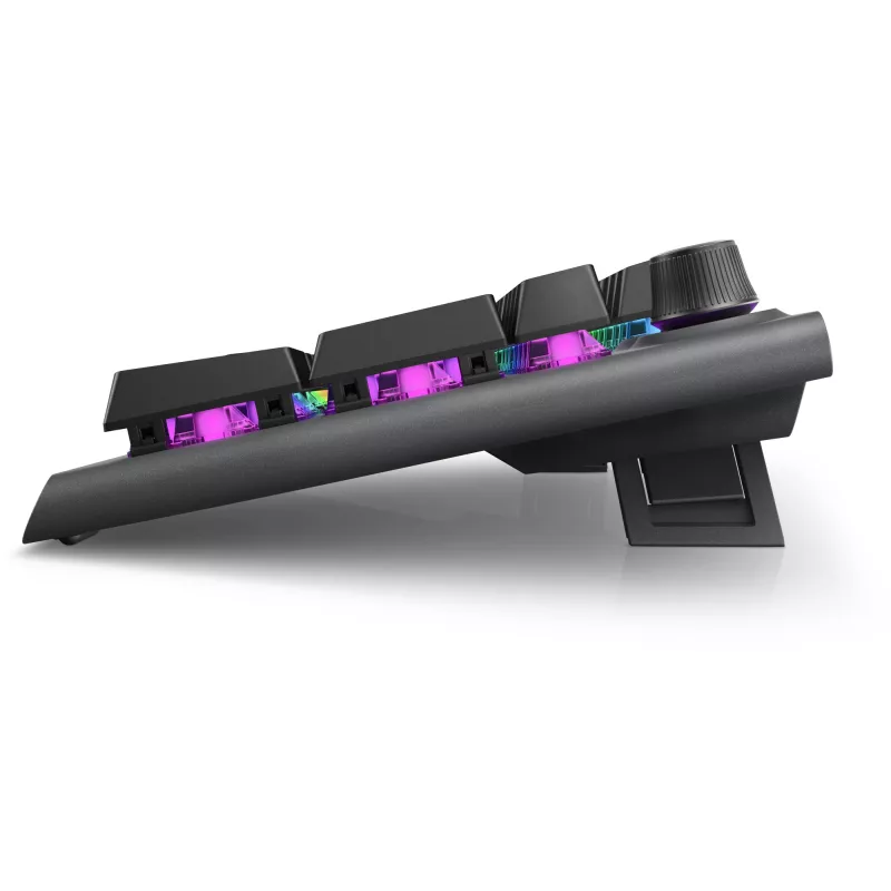 Alienware Tri-Mode AW920K klaviatūra žaidimams USB + RF belaidis + Bluetooth pilka