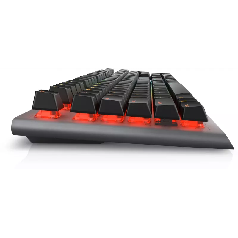 Alienware Tri-Mode AW920K klaviatūra žaidimams USB + RF belaidis + Bluetooth pilka